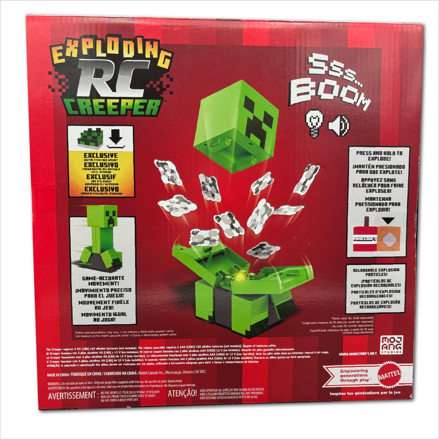 Minecraft Exploding Creeper RC