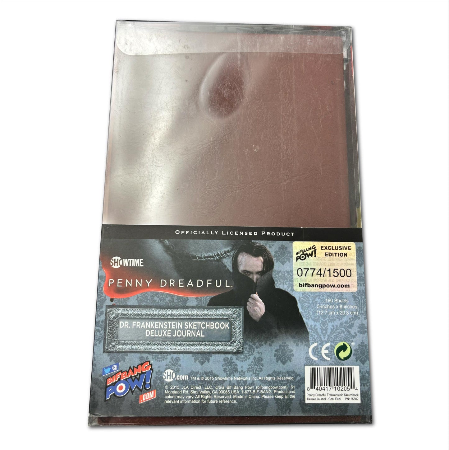 Penny Dreadful Frankenstein Sketchbook Deluxe Journal