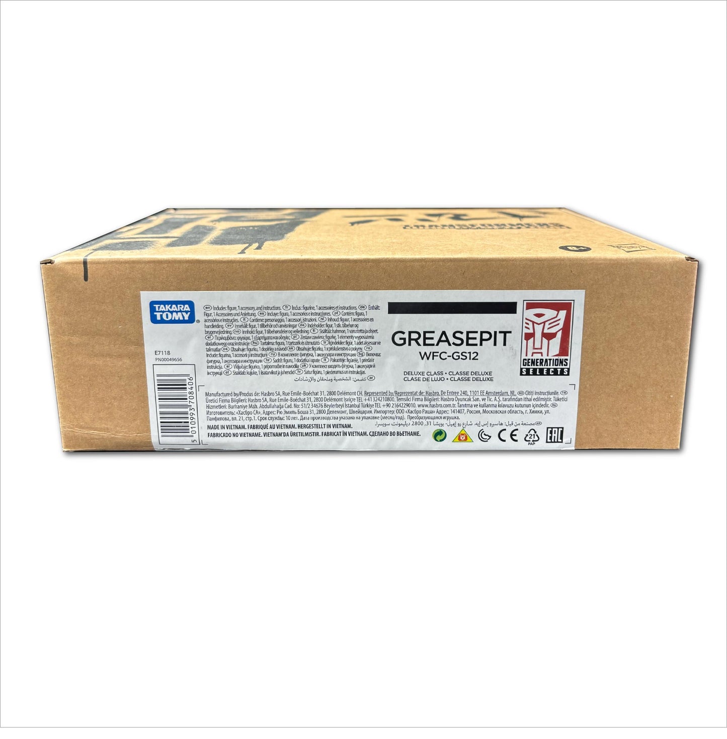 Transformers Generations Selects WFC-GS12 Greasepit, War for Cybertron Deluxe Class Collector Figure, 5.5-inch