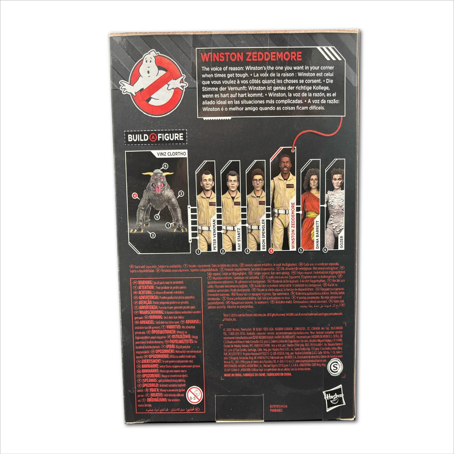 Ghostbusters Plasma Series Winston Zeddemore 6-Inch Action Figure