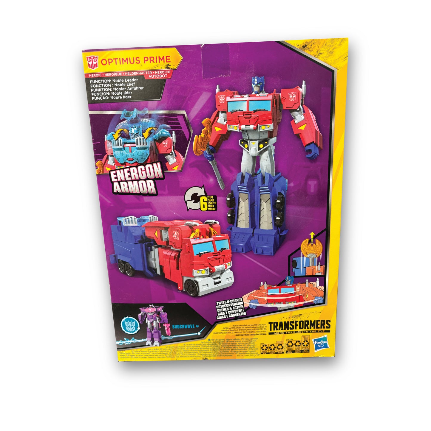 Transformers Bumblebee Cyberverse Adventures Optimus Prime