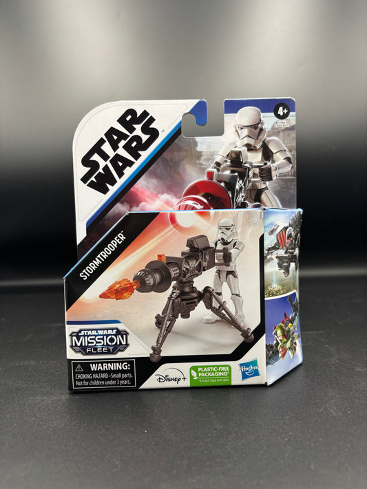 Star Wars Mission Fleet Gear Class Imperial Cannon Assault, 2.5-Inch-Scale Stormtrooper Action Figure, Toy for Kids Ages 4 and Up