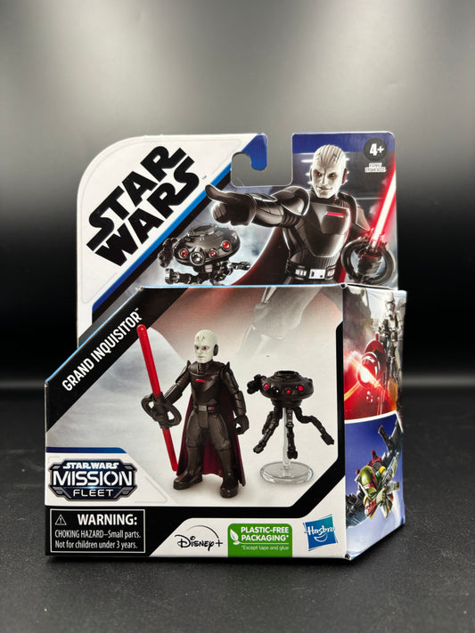 Star Wars Mission Fleet Gear Class, 2.5-Inch-Scale Grand Inquisitor Action Figure, Star Wars Toy for Kids Ages 4 and Up