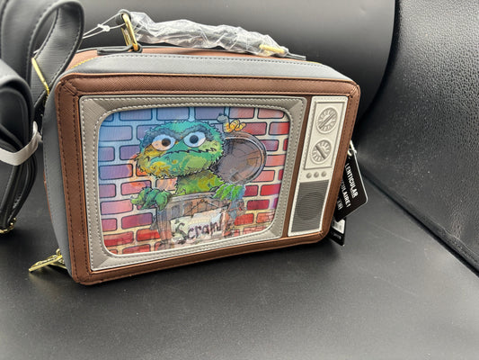 Sesame Street Lenticular Retro TV Crossbody Purse