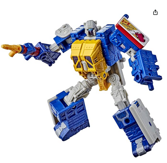 Transformers Generations Selects WFC-GS12 Greasepit, War for Cybertron Deluxe Class Collector Figure, 5.5-inch